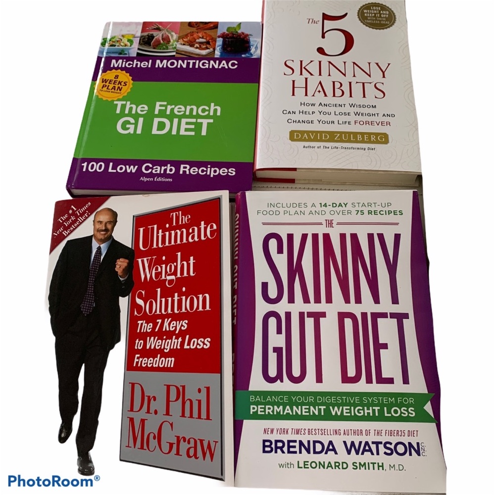 Books - well being 4 books in great condition